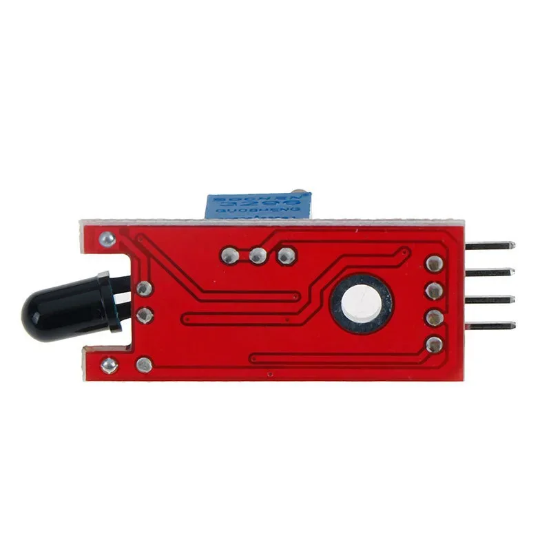 10pcs KY 026 Flame Sensor Module Red Board Fire Detection IR Sensor for Arduino UNO R3 Alarm
