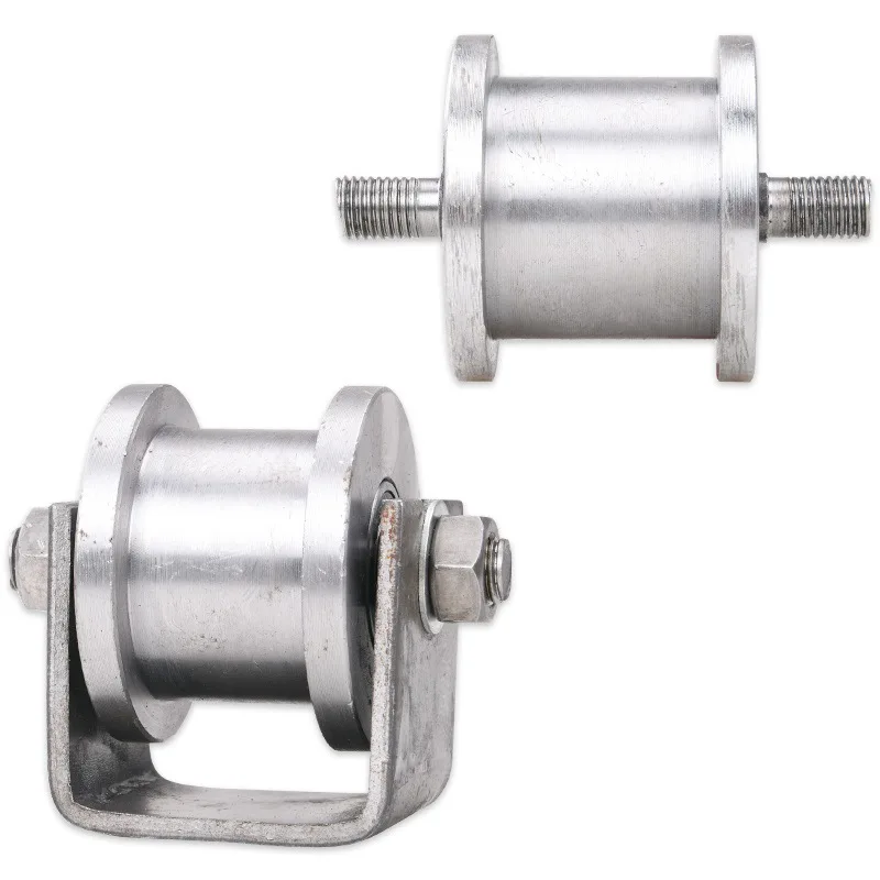

Widened Cast steel track wheel H shape stable durableFor sliding door Lifting pulley Cast iron, stronger, high load-bearing