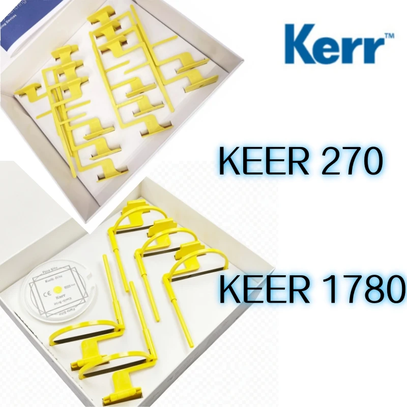 Набор центрирующих колец Kerr Hawe Kwik Bite REF1780 для держателей позиционеров рентгеновских аппаратов, для рентгеновской пленки, фосфорных пластин и сенсоров