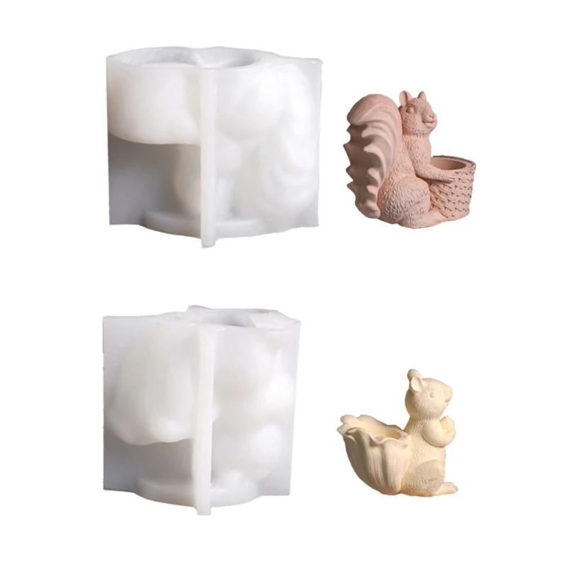 molde-suporte-vela-forma-esquilo-silicone-facil-usar-moldes-para-presentes-feriado-adequados-para