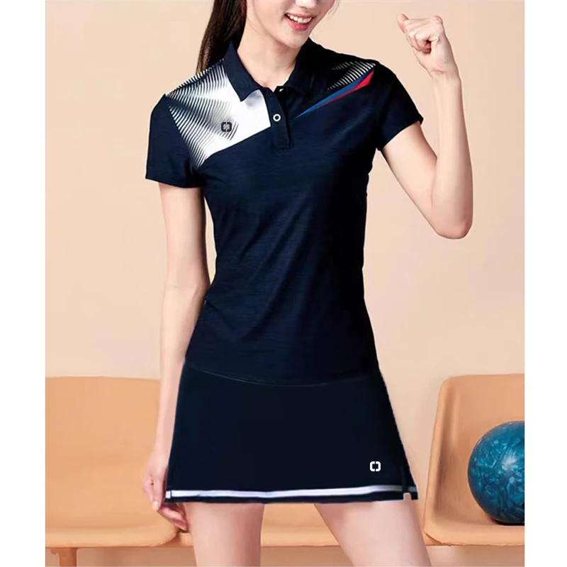 New quick-drying badminton suit suit men and women table tennis tennis running sports short-sleeved team competition team unifor