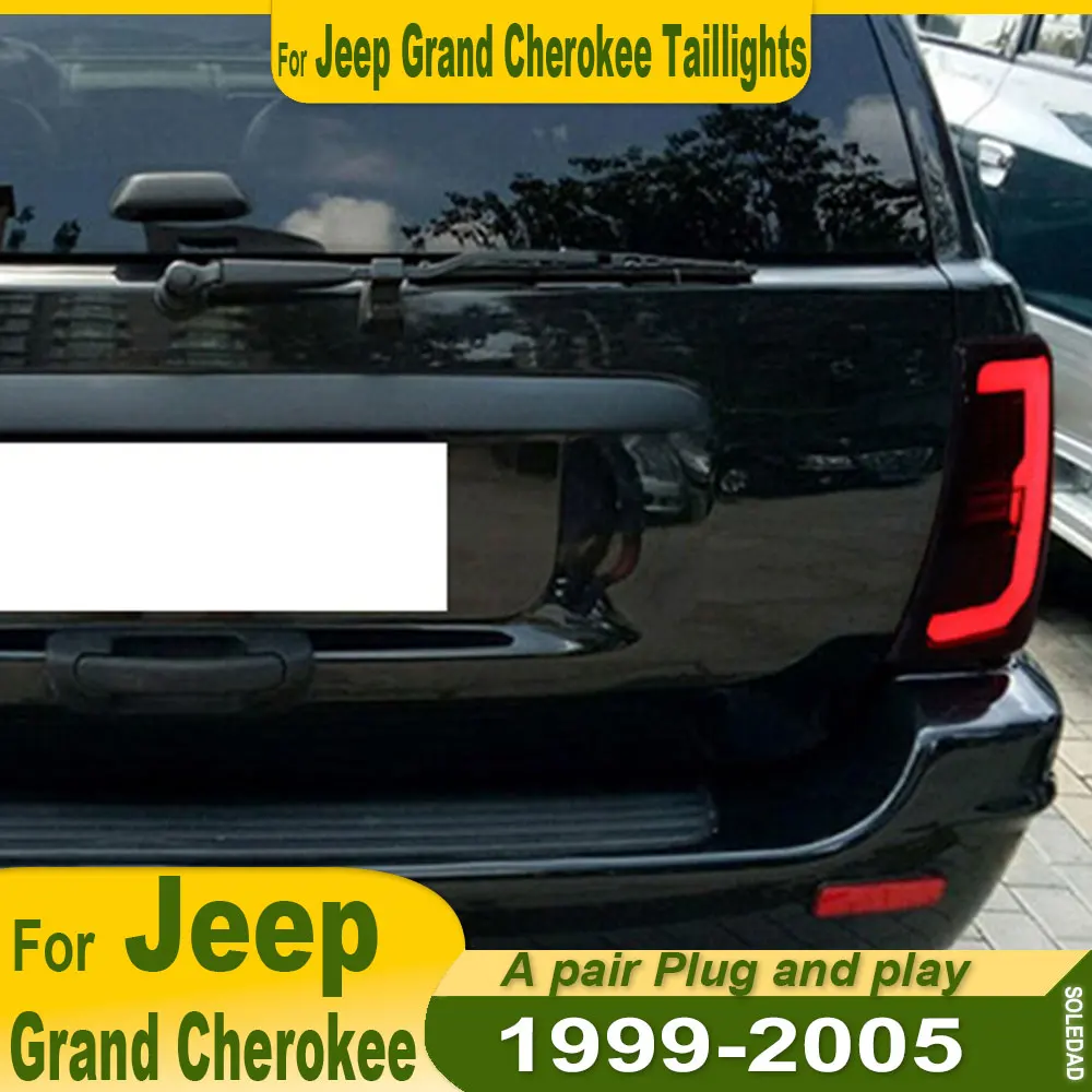 

Car Tail Light For Jeep Grand Cherokee 1999 2000 2001 2002 2003 2004 2005 Rear Bumper Tail Lamp Rear Stop Brake Fog Taillamp