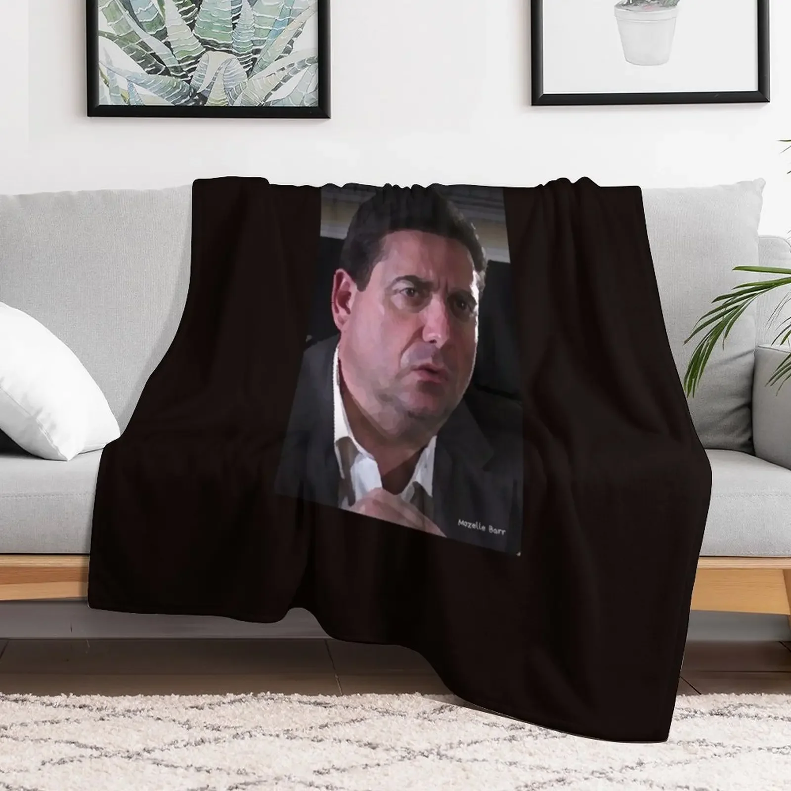 Steve DiSchiavi of The Dead Files Show Throw Blanket Anti Shedding Soft Fuzzy Blanket for Home