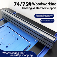 ENJOYWOOD 600mm 800mm 75 Type T Track Table Fence System Miter Saw Fence with Laser Measure for Woodworking 74\