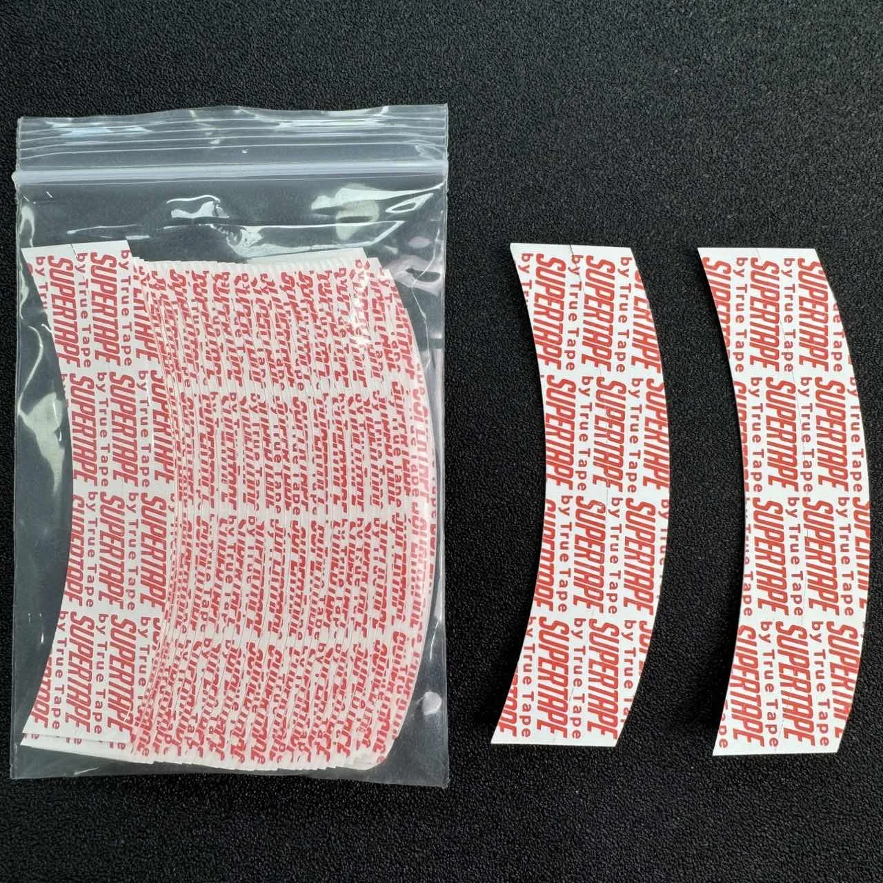 Curved Double Sided Wig Tape, Waterproof Adhesive Strips for Lace Front Wig & Men Toupee Hair