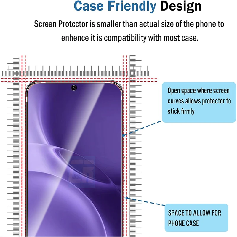 2-4 قطعة زجاج مقسى ممتاز مضاد للأشعة الزرقاء لهاتف Vivo X300 X200 FE S30 Pro mini X200S X100S X80 Lite S20 S19 واقيات الشاشة #2
