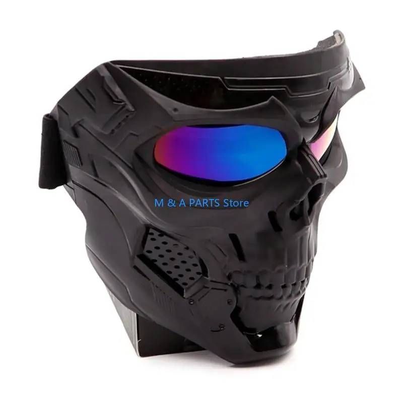 U1JF Kacamata Motor Off-Road Kacamata Helm Kacamata Tahan Angin Kacamata Masker Goggle