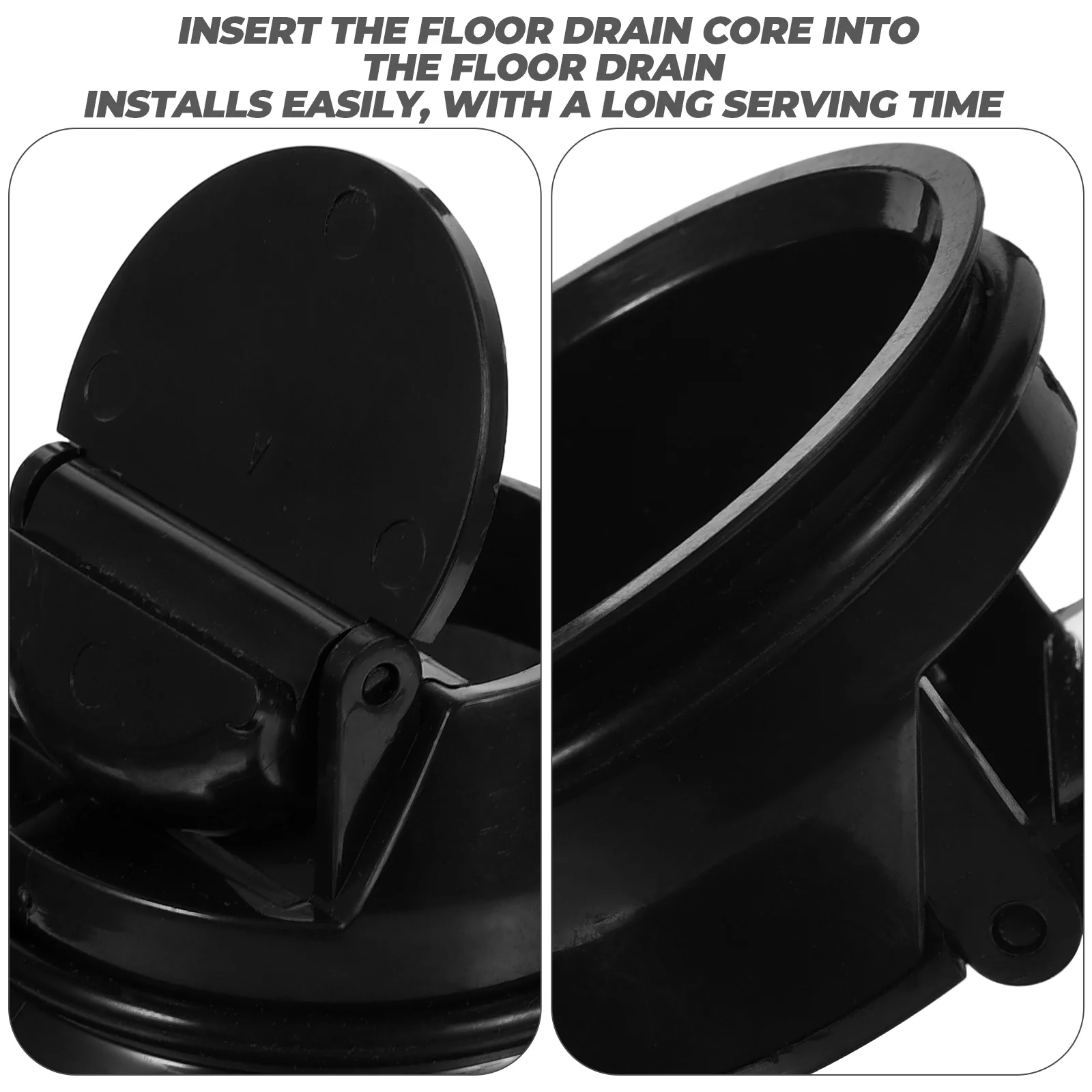 

4 Pcs Odor-proof Floor Drain Accessories Smell Plug Backflow Preventer for Basement Shower Core