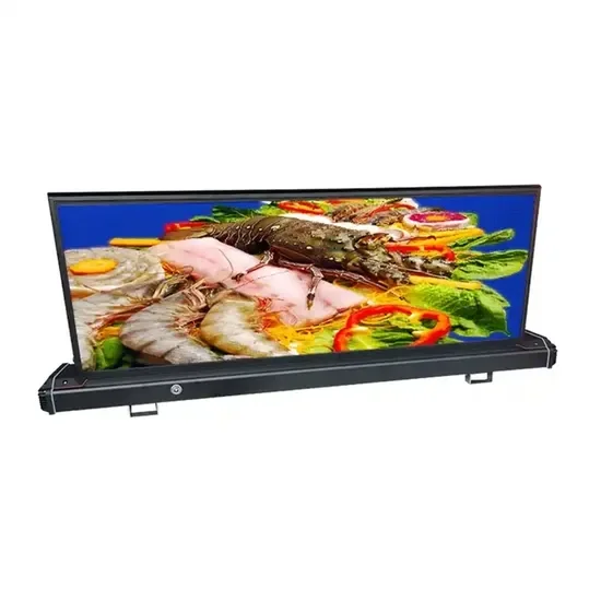 Custom Weatherproof Outdoor LED DisplayCar Double-Sided P5 Display Screen Taxi For Advertising Video