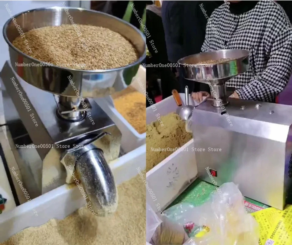 

Машина для измельчения орехов и семян без масла: для миндаля, соленого яичного желтка, льняного семени (порошок без масла)