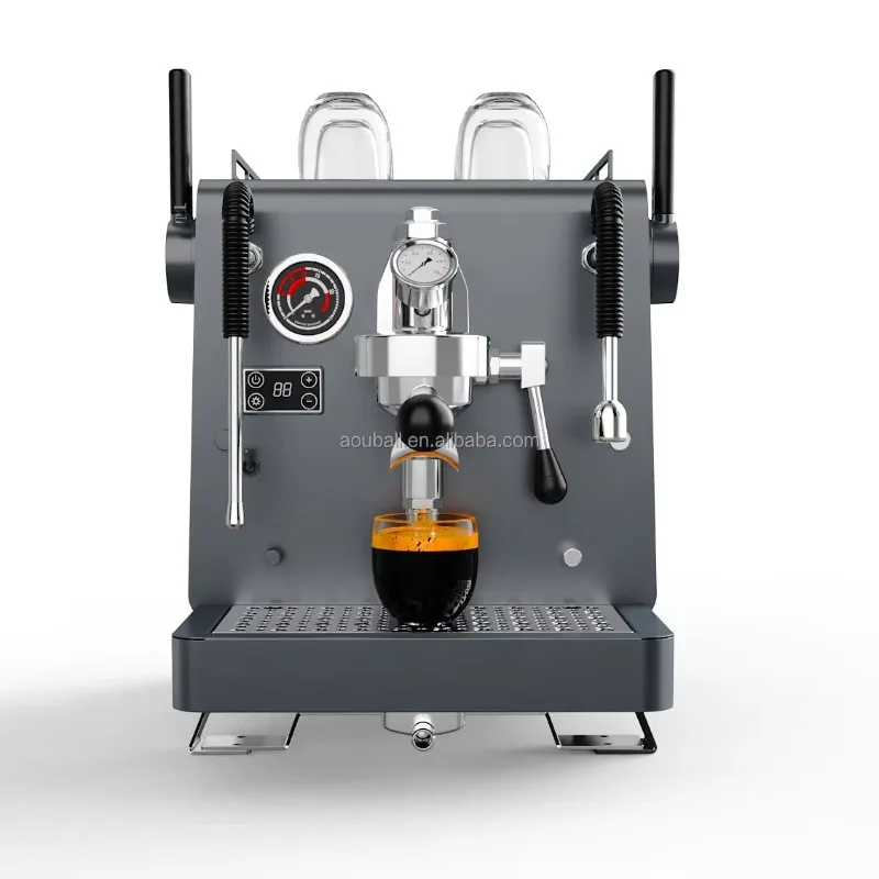 

2025 New High Power Semi-automatic Coffee Machine Neat Professional Coffee Machine for Business