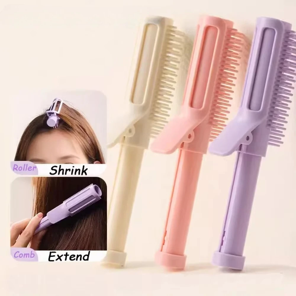 

2 in 1 Hair Root Clips Retractable Hair Volumizing Curling Comb Women Hair Roller Hairdressing Comb Styling Tool Accessories Hot
