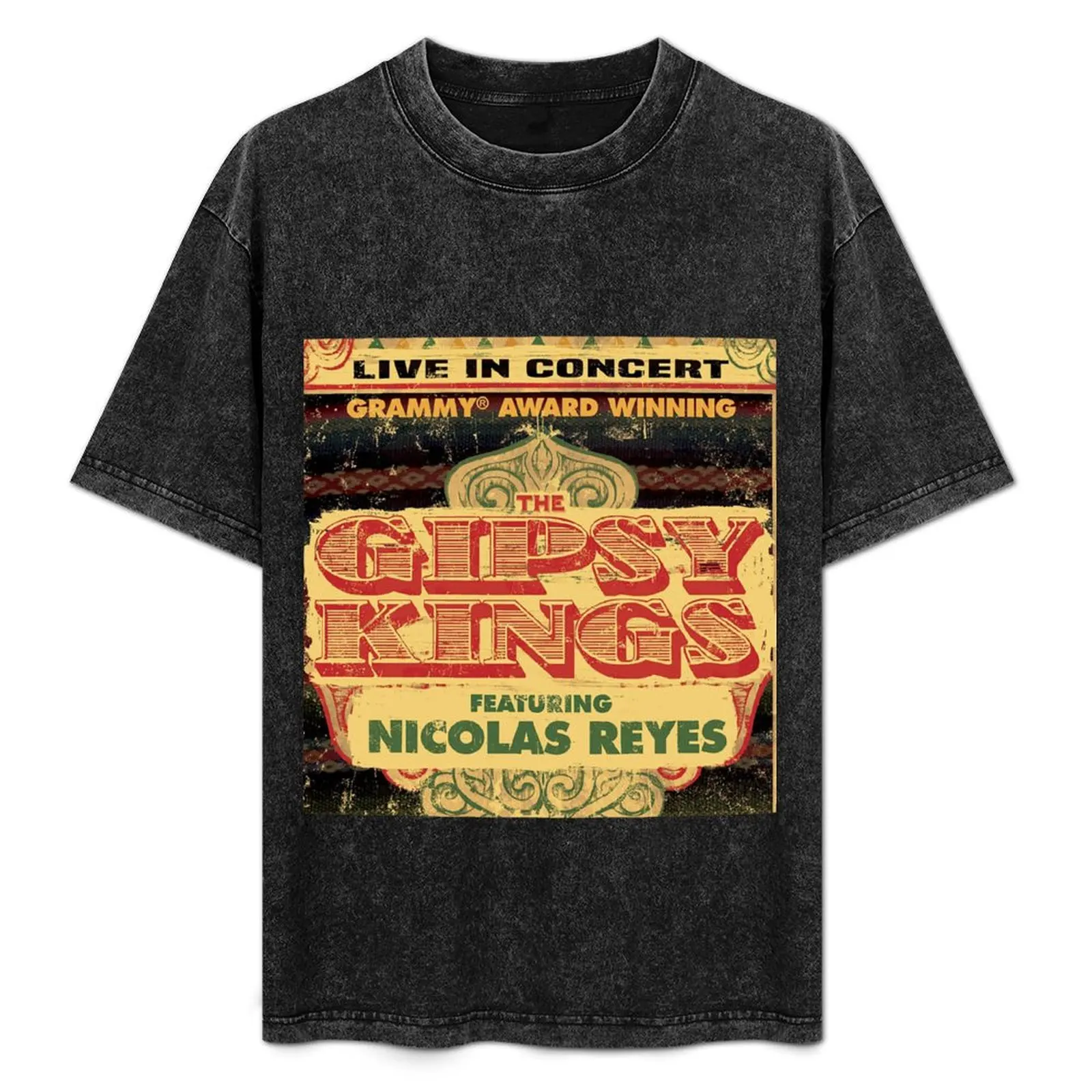 Camiseta epre Gipsy Kings queen, ropa de trabajo, camiseta sencilla