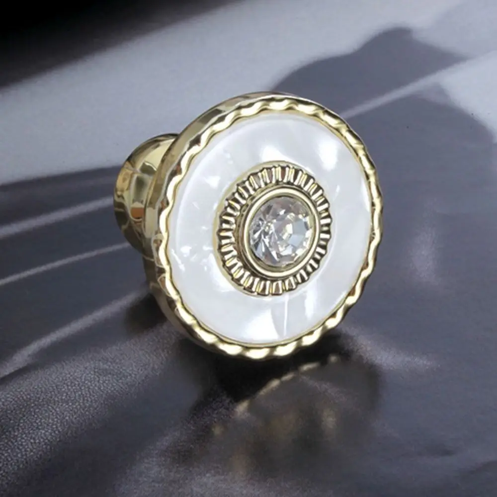 

Полированная отделка, круглые ручки для ящиков, удобный дизайн, современные дверные ручки для комода, мебели, красивая текстура, прочная