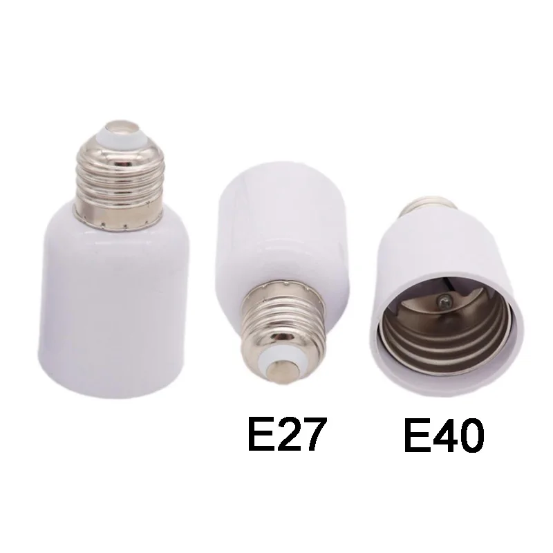 E27 To E40 Lamp Base LED Halogen CFL Lights Lamp Bulb Socket Converter Light Lamp Holder Adapter Bulb Lamp Holder Light K5