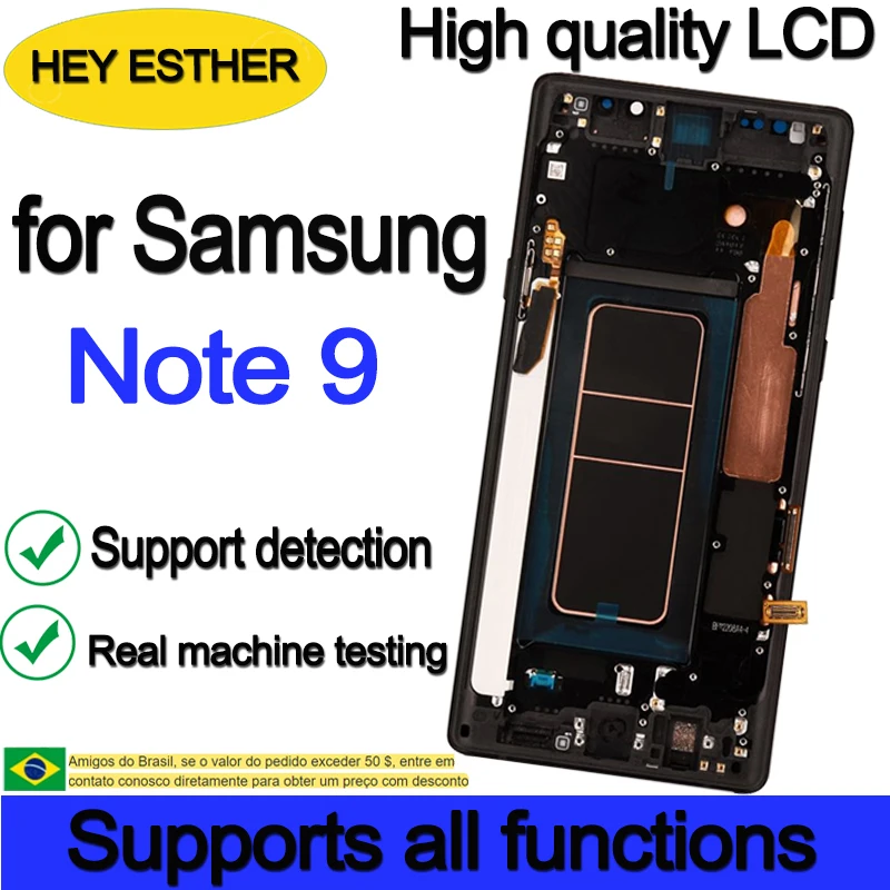تقرير ونصيحة حول شاشة LCD بحجم 6.4 بوصة لجهاز Samsung Galaxy Note 9 N960