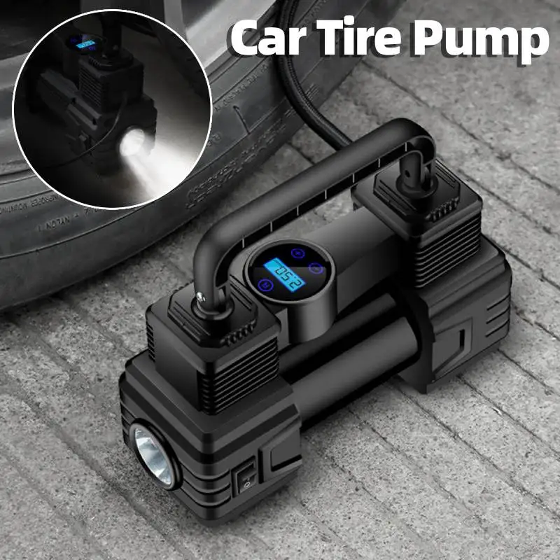 Car Tire Pump With …