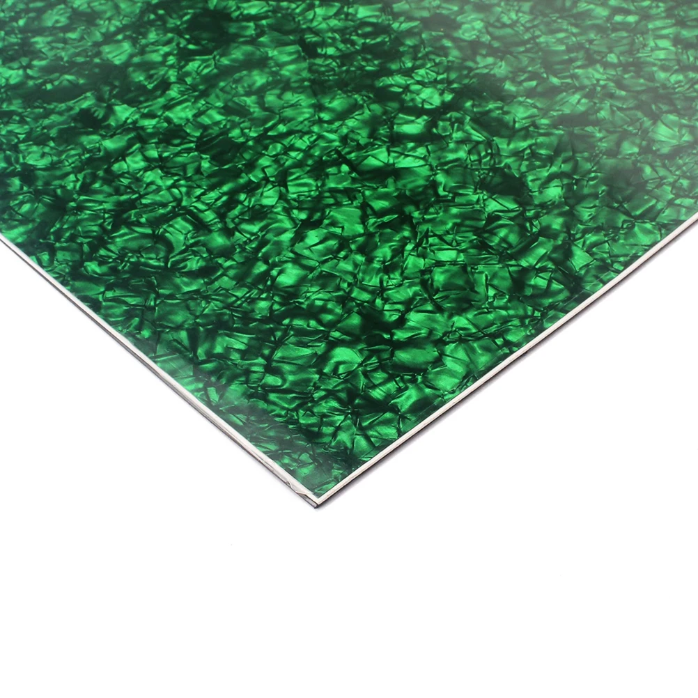 

44X29Cm Red Tortoise Shell Pickguard Blank Plate Acrylic Pvc Material Scratch Protection For Acoustic Guitar Diy Pickup