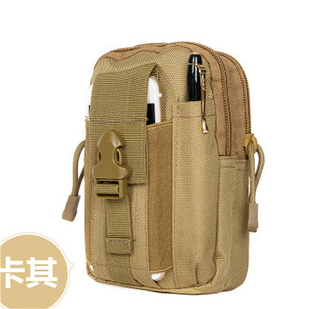 Molle Pouch Waist Bag Outdoor Men EDC Tool Bag Vest Pack Purse Mobile Phone Case Hunting Compact Bag Oxford