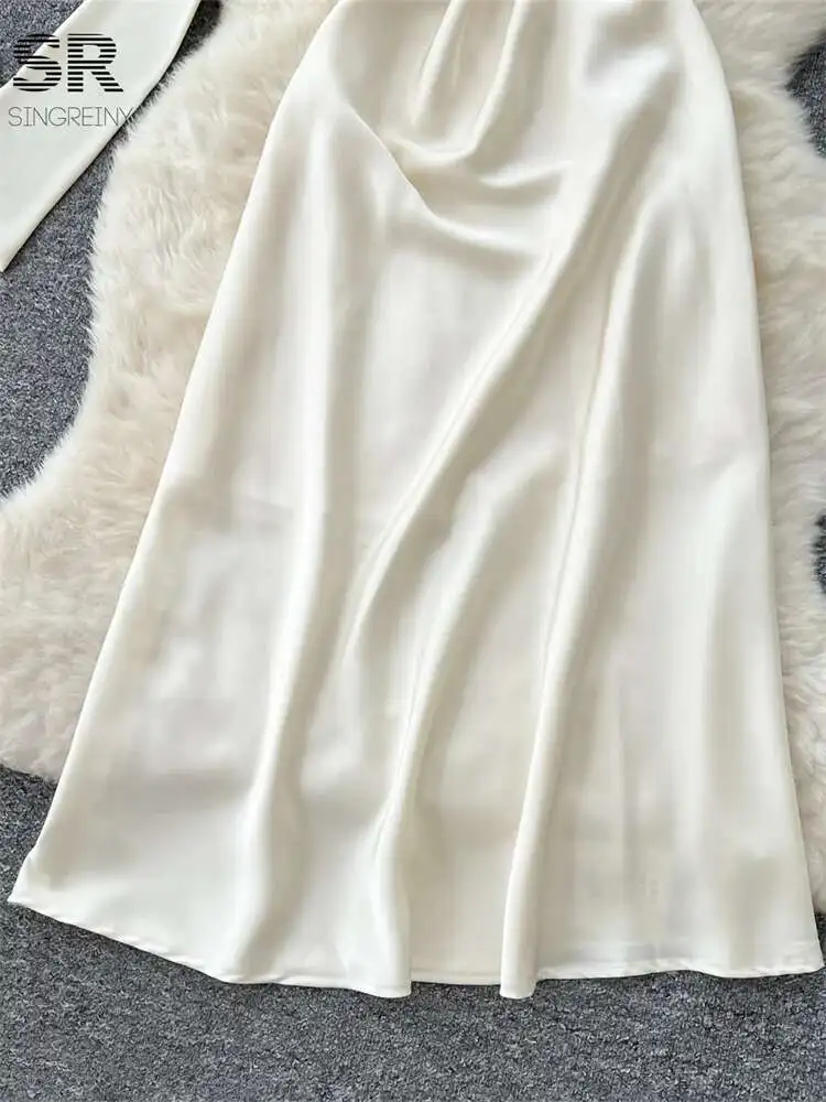 BabYoung الساتان حزب المرأة حمالة عالية الجودة الشريط تصميم فستان الشمس السيدات الصيف مثير 3D الأزهار الرسن اللباس