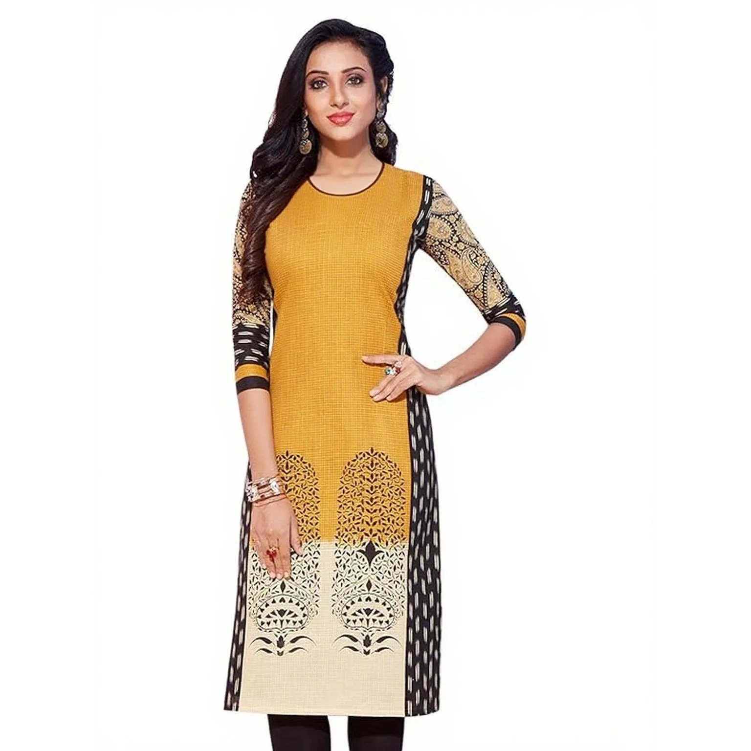 فستان مسلم 2026 كورت نسائي مريح عصري أنبوب مستقيم Abito Donna Musulmana نمط وطني إسلامي بحاشية شق #6