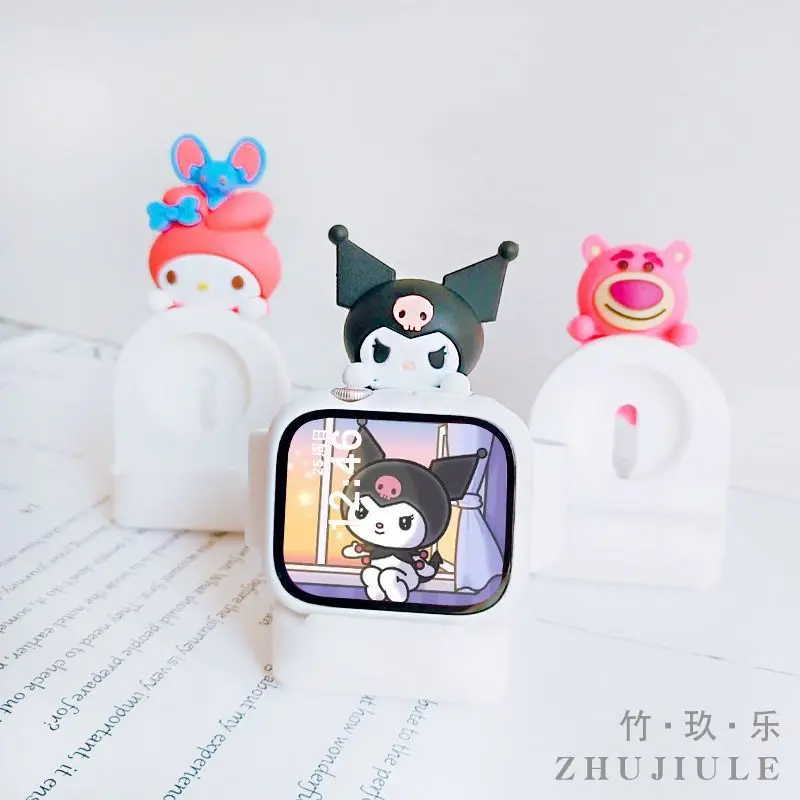 Sanrio My Melody Cinnamoroll Hello Kitty Apple Watch Wireless Charging Dock Cartoon Cute Convenient Practical Charging Bracket