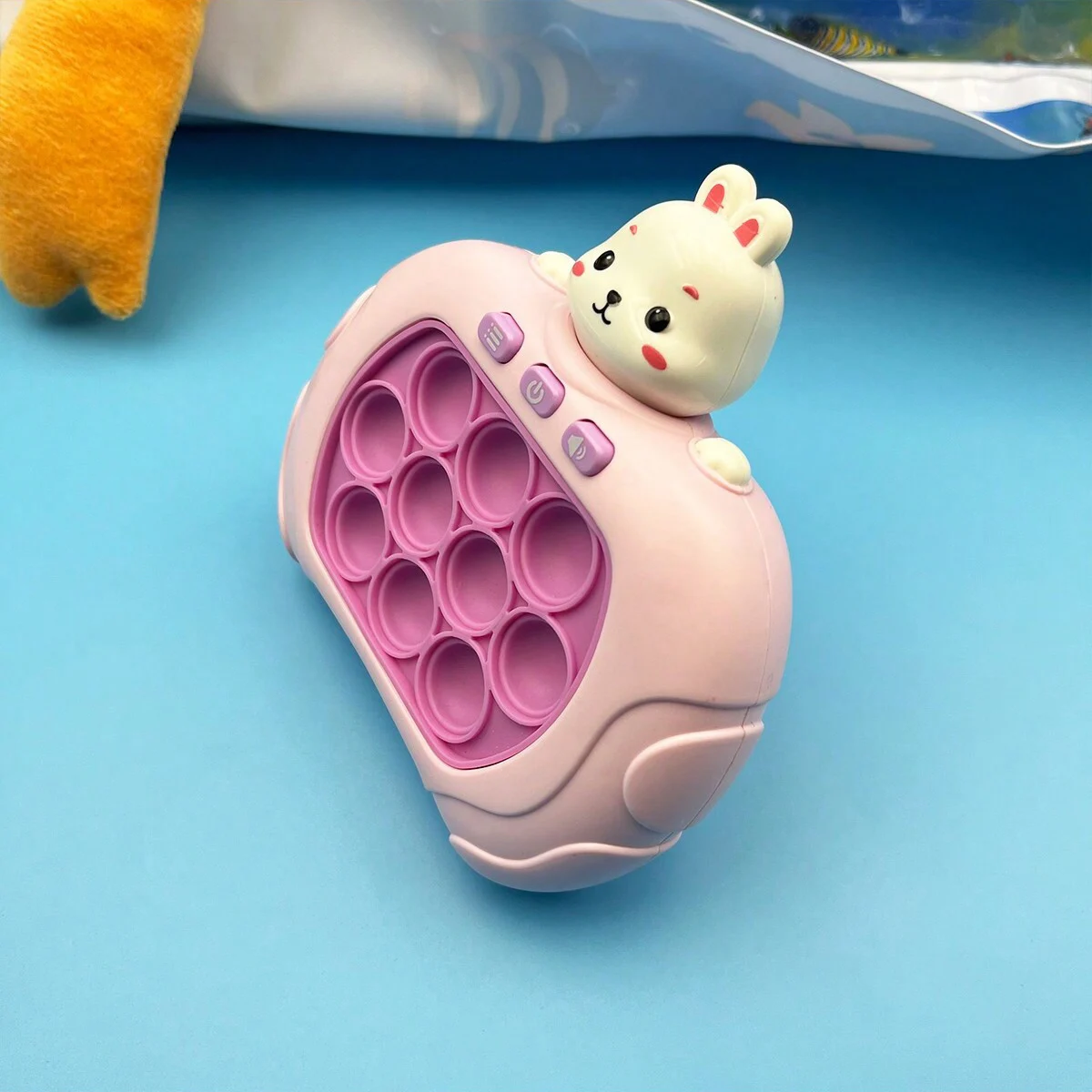 1 Pc coniglio che colpisce il Mouse a terra spingendo i giocattoli educativi della macchina da gioco elettronica