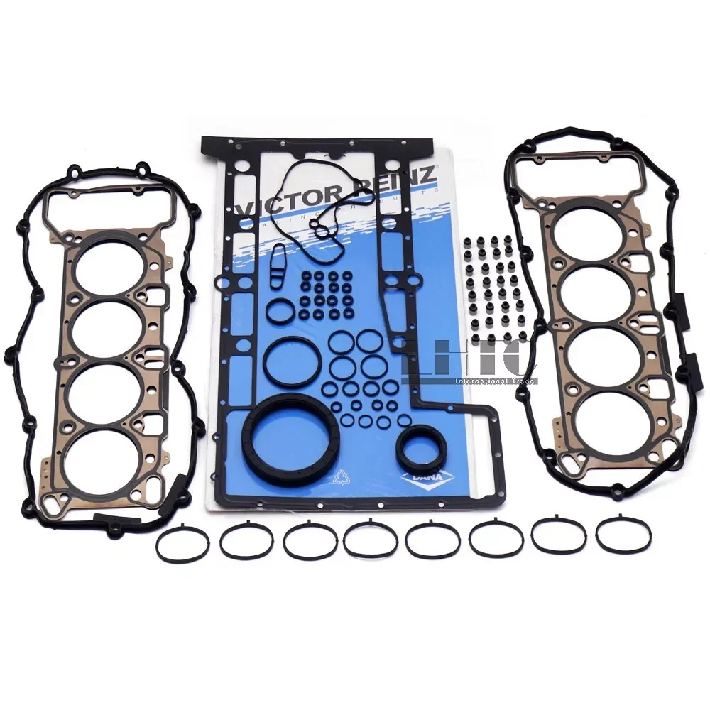 High Quality Engine Overhaul Rebuild Gaskets Seals Set 11127841560 For BMW M3 E90 E92 E93 S65B40 4.0 V8 11217838071 11217838072