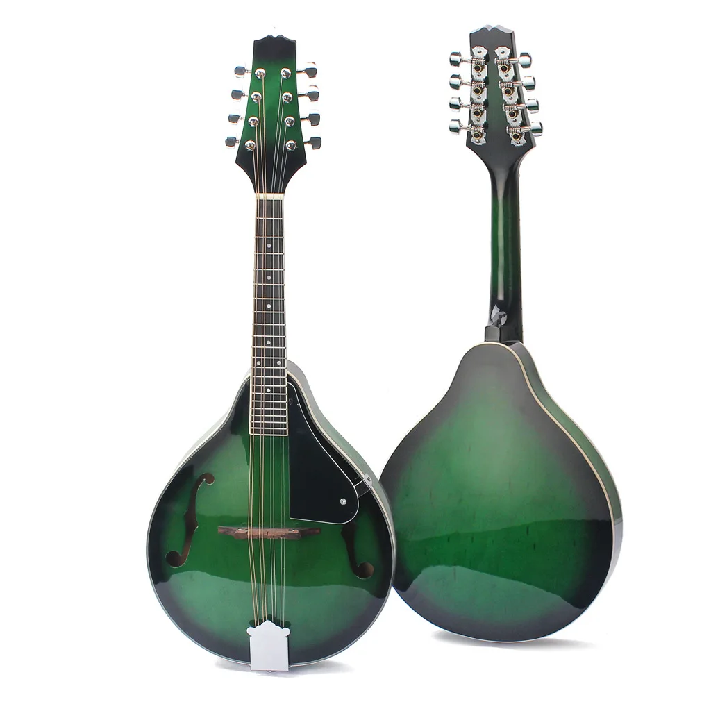 

Musical InstrumentsHandmade products of mandolin, wooden mandolin, 8-string, grass green