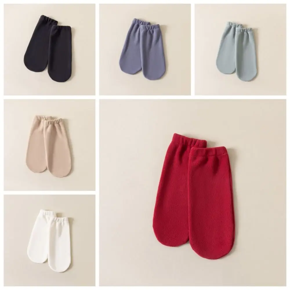 

Cute Fleece Sleep Socks Warm Soft Sleeping Socks Women Hosiery Thicken Foot Protection Loose Socks Puerpera