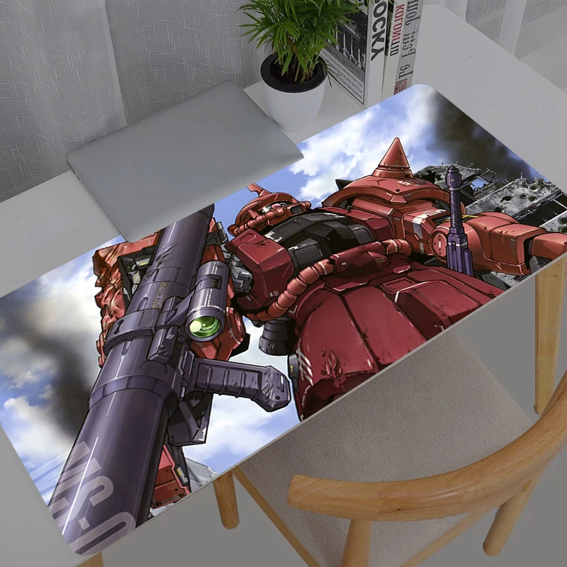 Mouse Pad Anime Mobile Suit Gundam Gaming Durable Accessories Large Carpet Gamer PC Computer Keyboard Desk Mat Mausepad
