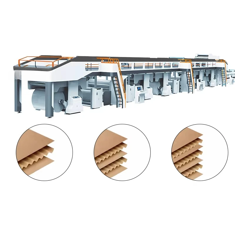 High Efficiency Corrugated Carton Machine  Low Waste Design for Cost Savings Customized Optimization High Quality Cheap Price