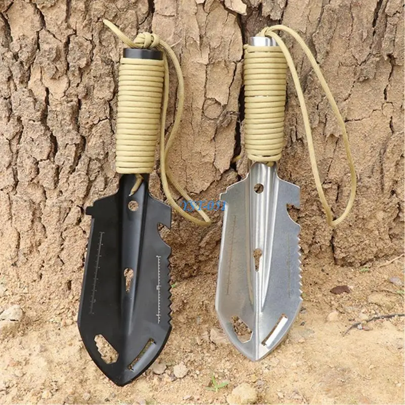 

E15A Stainless Steel Shovel Garden Trowel Potting Hand Shovel Tool Soil Diggers for Gardening Planting Seedling Tool