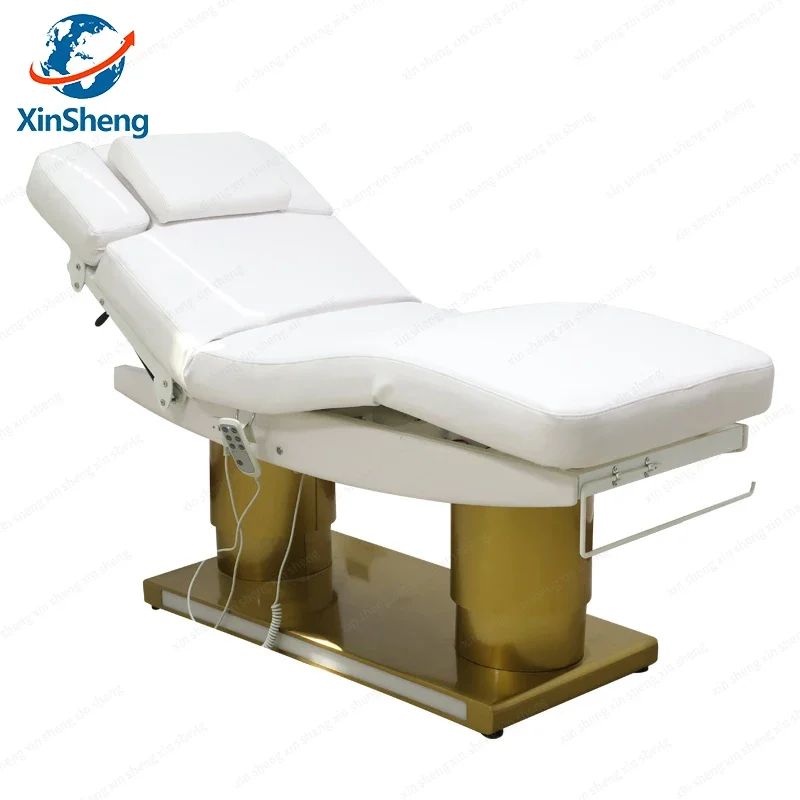 XingSheng سرير العناية بالجمال رفع كهربائي طاولة تدليك قابلة للتعديل أثاث صالون التجميل والمعدات كرسي خدمة التمريض