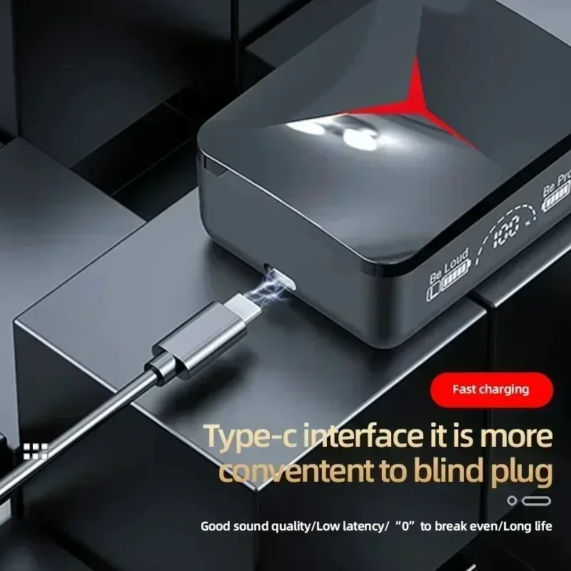 Cuffie wireless TWS Auricolari Bluetooth TWS Touch Control Auricolari sportivi Cuffie da gioco stereo Hi-Fi con microfono per smartphone