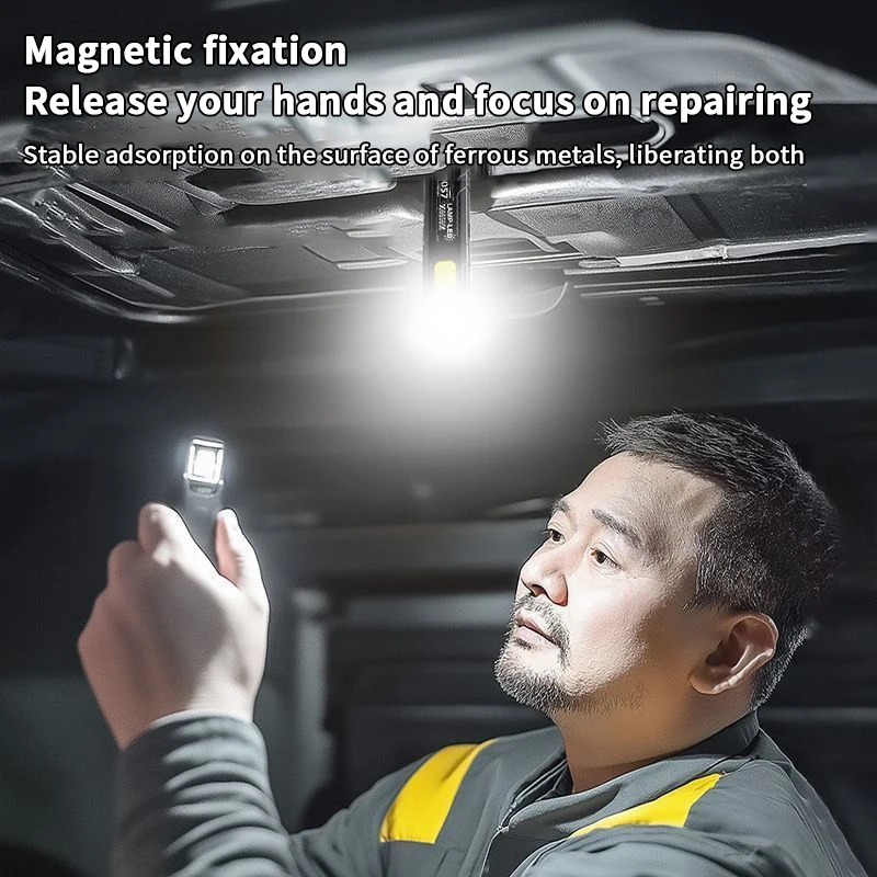 مصباح يدوي LED للجيب، متعدد الأوضاع، سريع USB-C قابل لإعادة الشحن، يدوم 800 مللي أمبير في الساعة، رائع للتخييم والطوارئ #2