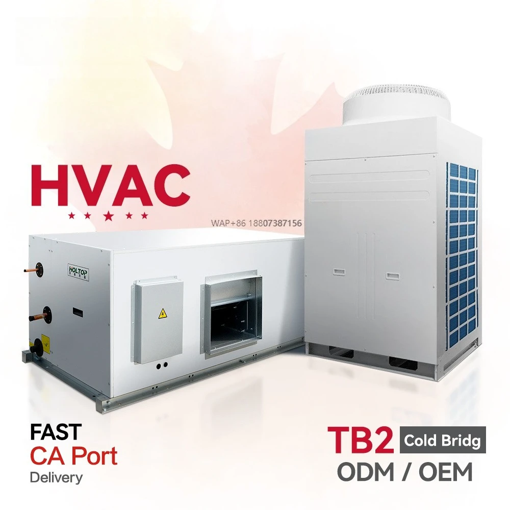 Holtop Industrial air Conditioning Central Air Cooled Split System Rooftop Package Fresh Air Hangdling Units