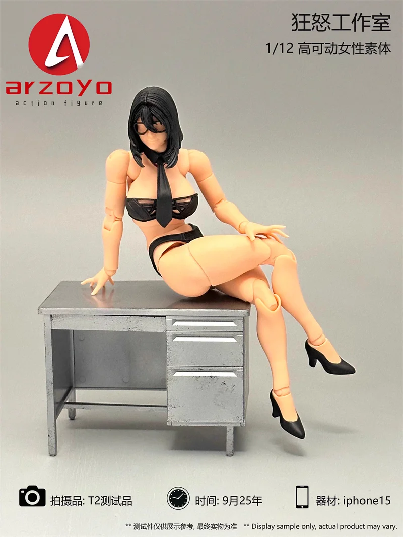 퓨리 토이즈 FB01 1/12 여성 바디 액션 피규어 관절 바디 6인치 여성 군인 초유연 바디 모델