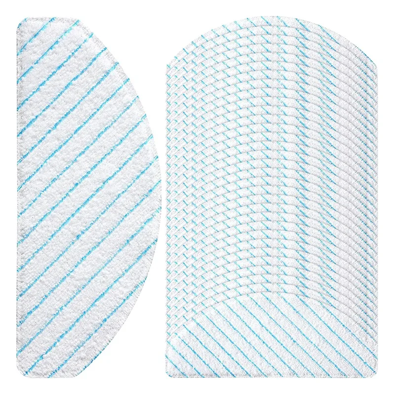 Tampons de rechange pour aspirateur robot Ecovacs T9 T9 + T8 T8 + T8 AIVI N8 N8 Pro N8 Pro +, 100 pièces