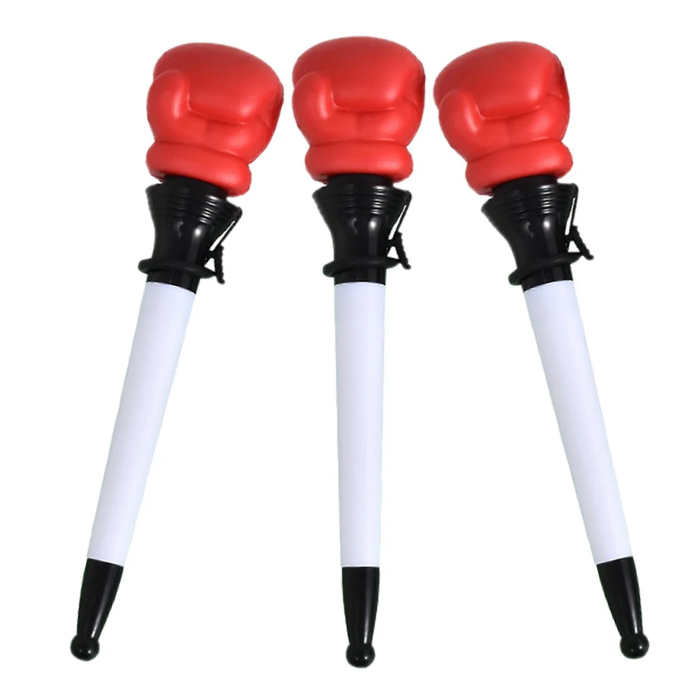 3 Pcs Pens Ballpoint Boxing Fist Stretchy Student Supply Modeling Multi-function Ink for Kindergarten Child