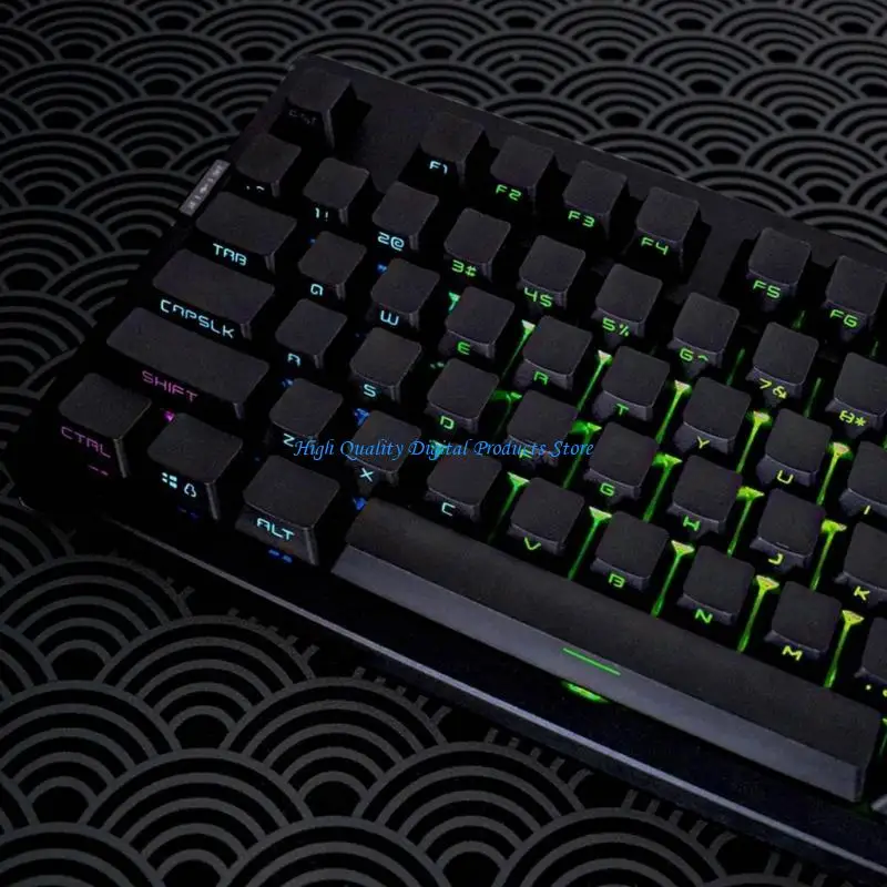 

U2JE Side-Engraved Keycaps Through Backlit Keycap Double-Shot OEM Profile RGB