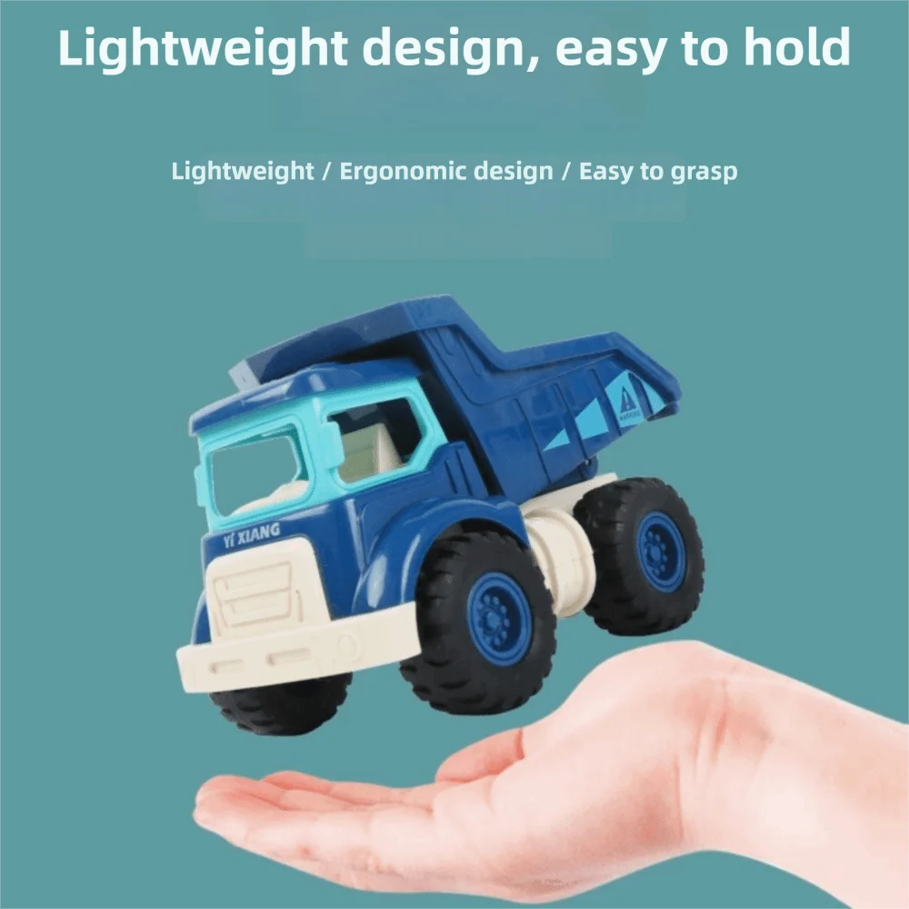Innovative Design Dump Truck Toy Inertial Driving Children Toys Excavator Toy Multipurpose Function Construction Vehicle Toys