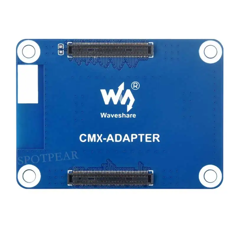 Adaptador Raspberry Pi CM5, placa de protección de puerto de interfaz, placa de prueba de espesor para Raspberry Pi CM4 CMX-ADAPTER Waveshare