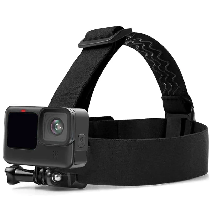 Verstellbares Kamera-Kopfband-Set für GoPro 13 12 11 10 9 8 Insta360 X6 X5 X4 DJI Action 6 5 AKASO SJCAM Handyhalterung Vlog – Detail 5