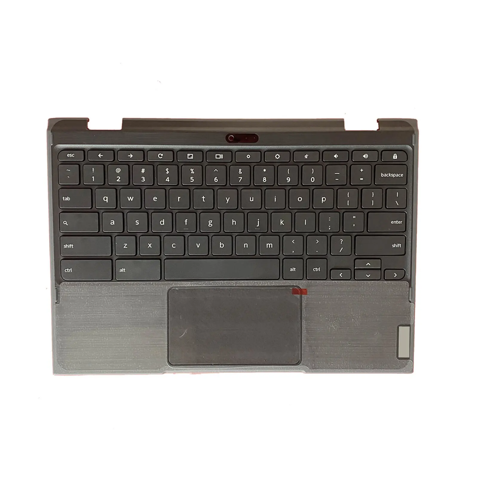 Nova capa traseira lcd para laptop, capa superior ou apoio para as mãos com teclado e touchpad para lenovo chromebook 500e 2nd 5cb0t79601