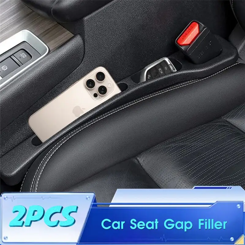 2PCS Car Seat Gap Filler Set For Mercedes Benz GL Class X166 GL350 GL400 GL450 GL500 2013 2014 2015 Accessories