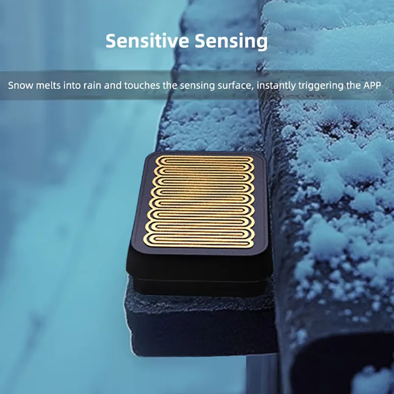 Tuya Zigbee Drahtlose Regen Sensor Regen Detektor Für Smart Home Alarm Pergola Wasser Leck Detektor