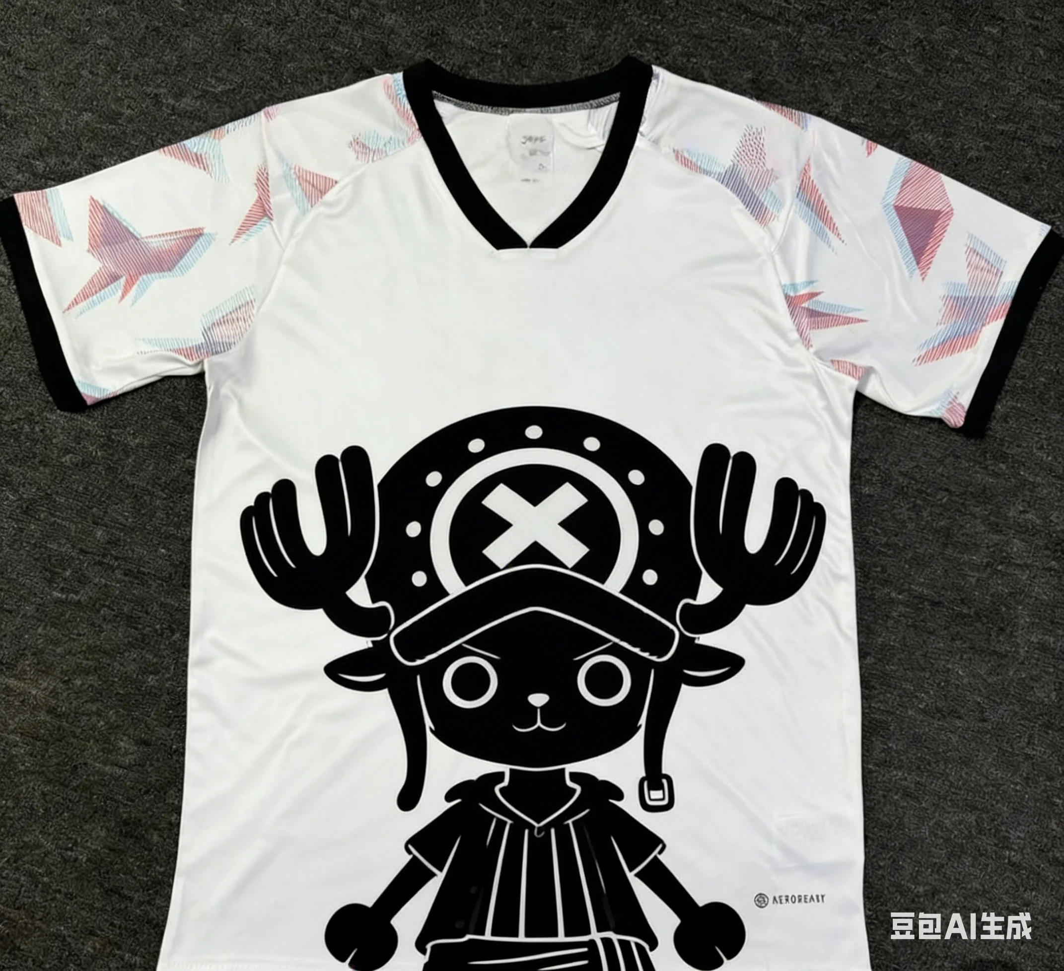 Camiseta de Fútbol de Secado Rápido de One Piece con Personajes de la Tripulación del Sombrero de Paja, Camiseta de Manga Corta de Anime