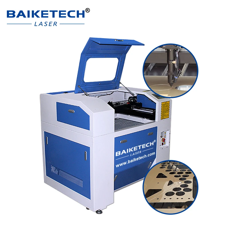 

4060 Co2 Laser Tube Cutters 50W 60W 80W 100W 130W Engrave Cut Plastic Rubber Leather Machine