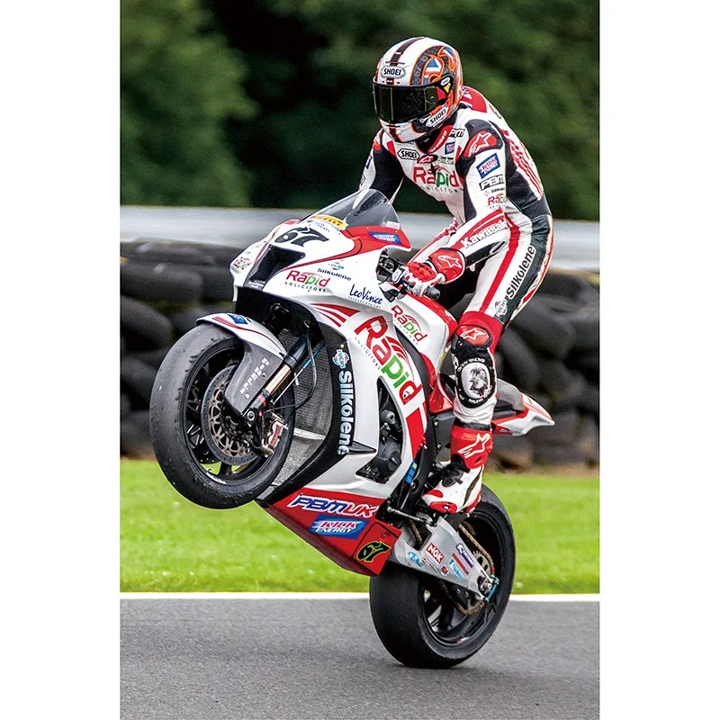 Kawasaki Motorcycle Motor Race 38 Posters Pictures Canvas Wall Art Home Decor Paintings for Living Room Decoration